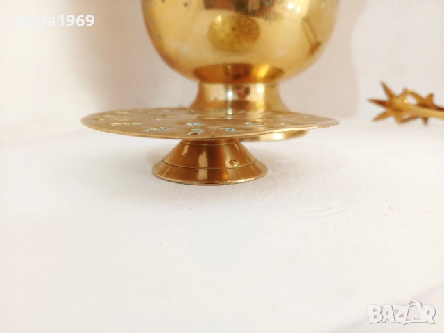 Голям орнаментиран съд, кофа за лед със щипка и цедка, E.P.N.S., снимка 8 - Други - 51953950