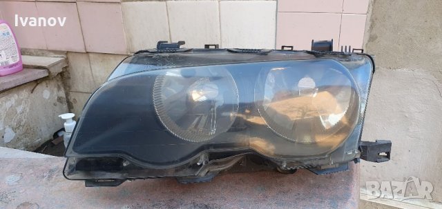 Ляв фар за бмв е46 купе кабрио преди фейслифт 