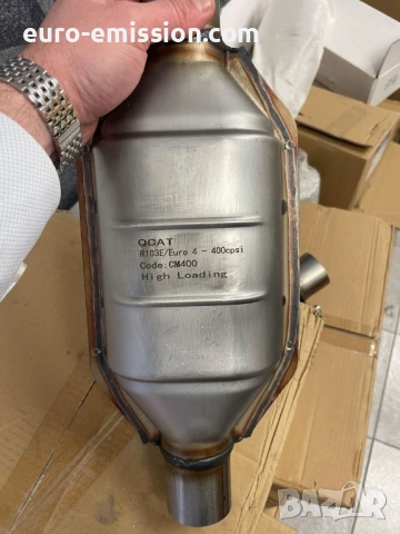 Метален Катализатор QCAT CM400 - EURO 4 (High Loading) до 2.0L