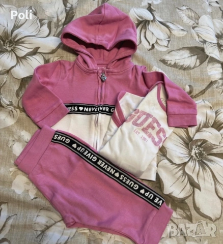 Оригинални комплекти 3-6 месеца Guess,Moschino, снимка 6 - Комплекти за бебе - 53829371