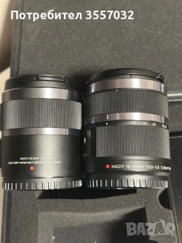YI M1 Mirrorless (4K) + 2 обектива (12-40mm & 42.5mm) M43 на Panasonic i Olympus , снимка 7 - Фотоапарати - 53478769