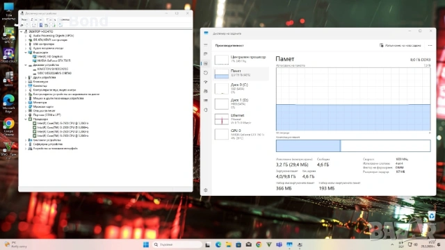 Компютър / i5 2500 / 8GB RAM / GTX 750ti / SSD , снимка 5 - За дома - 53658063