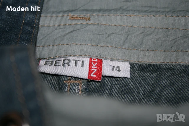 NKD - нов /с етикет/ дънков гащеризон за момче, размер 6-9 м., снимка 7 - Бебешки гащеризони - 50753704