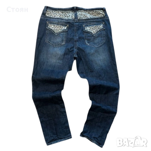 Y2k Cheetah Print Baggy Jeans