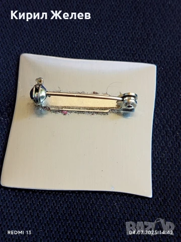 Две значки НАЦИОНАЛЕН МЛАДЕЖКИ ФЕСТИВАЛ ГДР,GUINOT INSTITUT PARIS 48938, снимка 6 - Колекции - 50906704