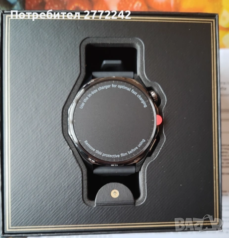 Смарт часовник мъжки , снимка 2 - Смарт гривни - 53436733