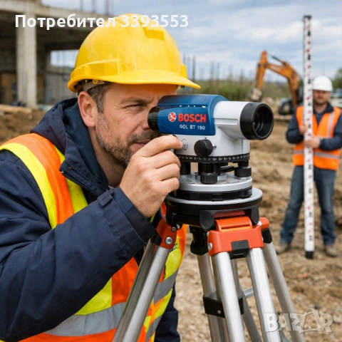 Професионално даване на нива с Оптичен Нивелир