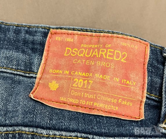 Къси дънки DSQUARED2 , снимка 7 - Дънки - 42486556