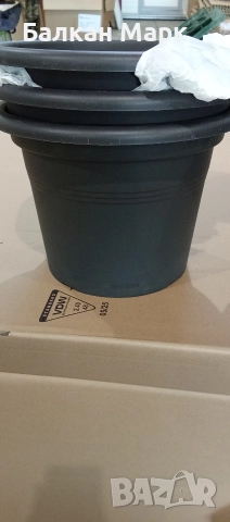 PVC саксии ARTEVAZI – португалска марка, внос от Германия, снимка 2 - Саксии и кашпи - 52856968