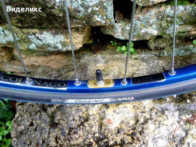 Ретро шосейна капла/Campagnolo,Ambrosio,Colnago/, снимка 2 - Части за велосипеди - 52584619