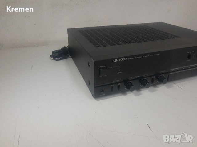 Усилвател KENWOOD KA-550, снимка 3 - Ресийвъри, усилватели, смесителни пултове - 40869269