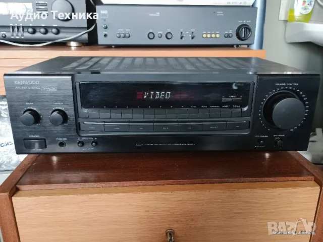 Усилвател с вграден тунер Kenwood KR-A3060. Перфектен! Разгледайте и другите ми обяви., снимка 1