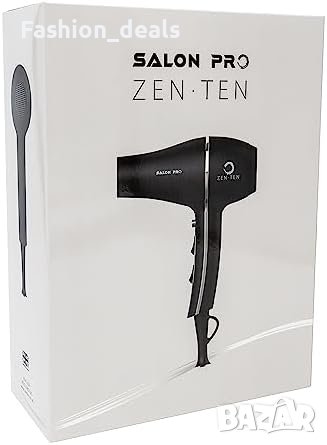 Нов Zenten Salon Pro мощен лек сешоар 2000W Бързо изсушаване за коса прическа жени, снимка 6 - Сешоари - 41867077