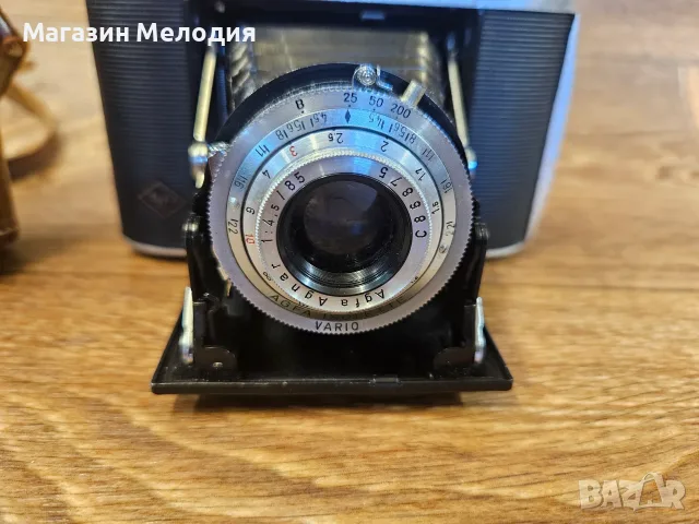 Фотоапарат Agfa Isolette I (1951 г.) – Немска мехова класика, 6x6 Agfa Isolette I – Автентичен, снимка 8 - Фотоапарати - 55928817