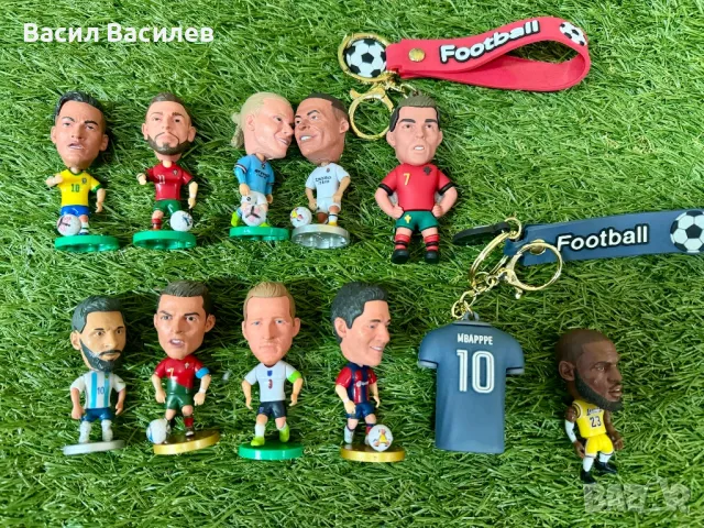 Фигурки на футболисти Белингам,Мбапе,Меси,Неймар,Роналдо