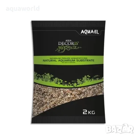 "ПРОМОЦИЯ" Натурален многоцветен грунд AquaEL 5-10мм 2кг