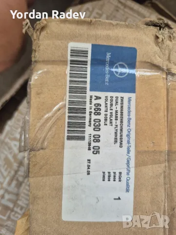 Оригинален Демпферен Маховик Mercedes A-Class W168 / Vaneo 1.7 CDI - A6680300805, снимка 2 - Части - 56202891