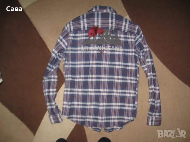 Риза ARMANI  мъжка,Л, снимка 3 - Ризи - 47918246