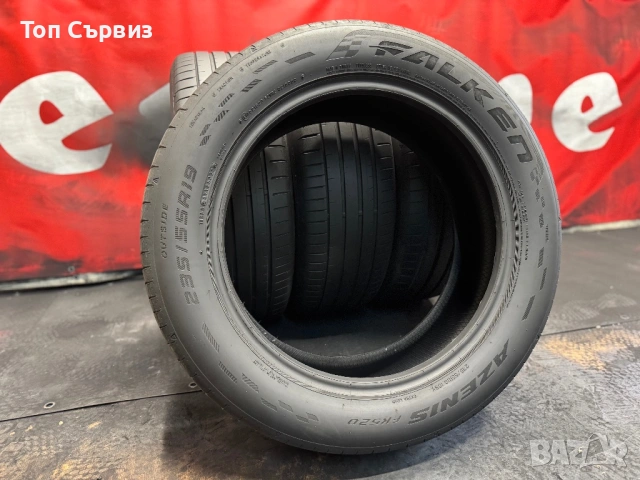 235 55 19, Летни гуми, Falken AzenisFK520, 4 броя, снимка 5 - Гуми и джанти - 53696495