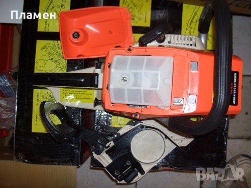 Бензинова моторна верижна резачка трион gasoline chain saw 5200, 2.2 kWНова ! , снимка 7 - Градинска техника - 39867491