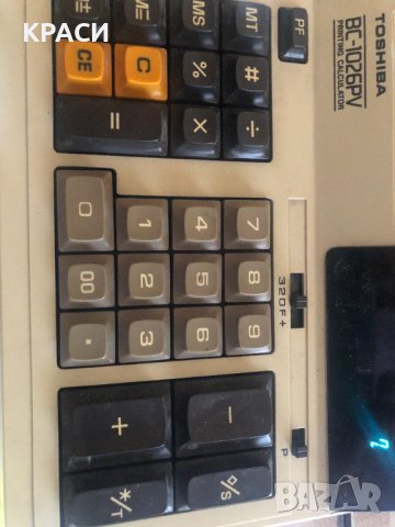 продавам сметачна машина с лента тошиба, снимка 3 - Друга електроника - 41869634