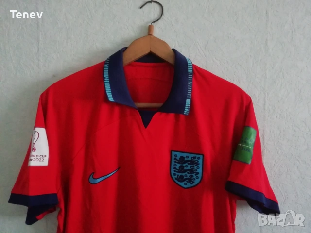 England Nike Qatar 2022 оригинална тениска фланелка екип Англия размер XL , снимка 4 - Тениски - 53005366
