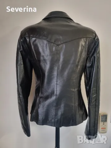 Phard*Естествена кожа, с подплата яке , снимка 3 - Якета - 48135863