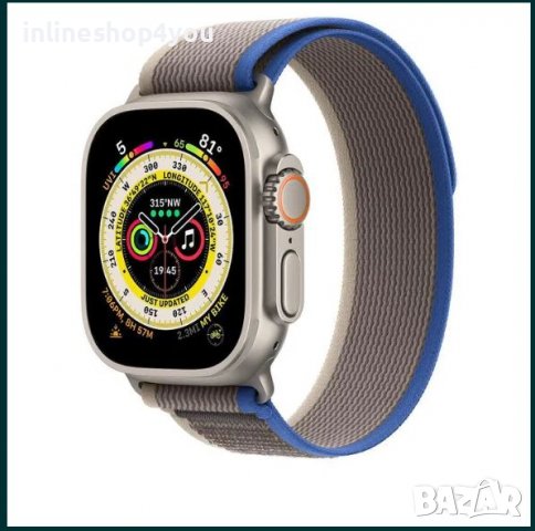 Каишка Trail Loop за Apple Watch Ultra | 8 | 7 | se | 6 | 5 44mm | 45m, снимка 9 - Смарт гривни - 40200265