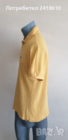 Lacoste Pique Cotton Mens Size 3 - S - ОРИГИНАЛНА Тениска!, снимка 5 - Тениски - 50697627