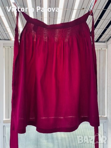 Красива копринена престилка, снимка 6 - Други - 41464346