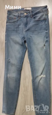Дамски дънки на "Zara", снимка 2 - Дънки - 47644243