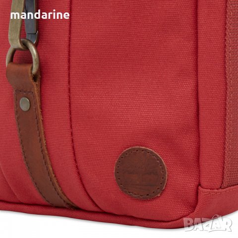 TIMBERLAND 🍊 Унисекс чанта през рамо в червено нова с етикети, снимка 6 - Чанти - 35906984