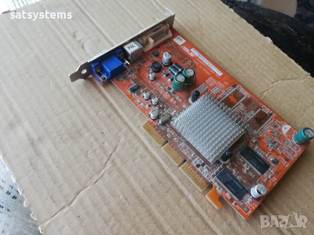 Видео карта ATi Radeon Asus A9200SE 128MB DDR 64bit AGP, снимка 4 - Видеокарти - 40364060