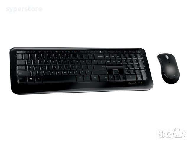 2 в 1 Комплект клавиатура и мишка Безжични Microsoft Wireless Desktop 850 (PY9-00015) , снимка 1 - Клавиатури и мишки - 41818293