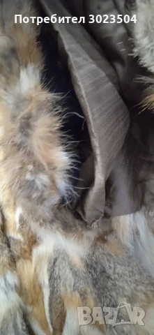 Палто от лисичи кожи, естествена кожа, снимка 4 - Палта, манта - 51150372