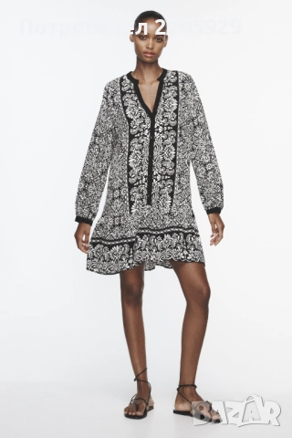 Нова Zara рокля, размер S