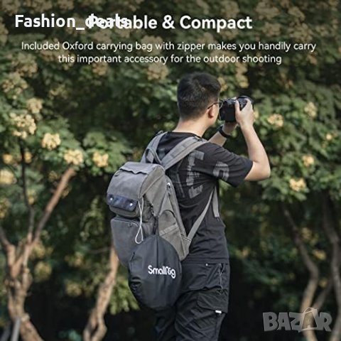 Нов Преносим Фотографски рефлектор 5 в 1 светлоотражател разсейвател, снимка 4 - Чанти, стативи, аксесоари - 41615499