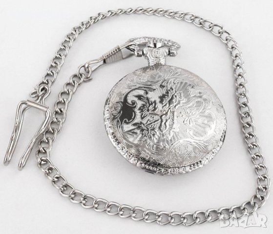 НОВ ДЖОБЕН ЧАСОВНИК С ВЕРИГА И КАПАЧЕ. КАЧЕСТВЕНИ ДЖОБНИ ЧАСОВНИЦИ.POCKET WATCH.DZHOBEN CHASOVNIK, снимка 4 - Джобни - 41335491