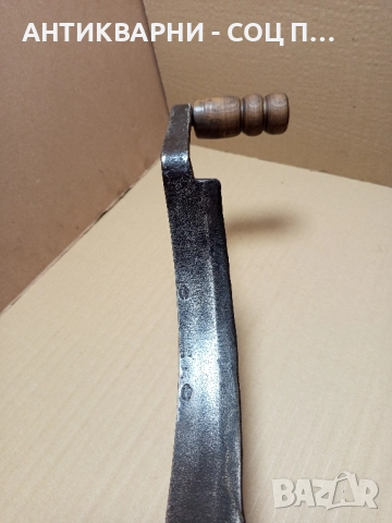 Стар Немски Масивен Голям Дърводелски Рукан., снимка 11 - Антикварни и старинни предмети - 51556711