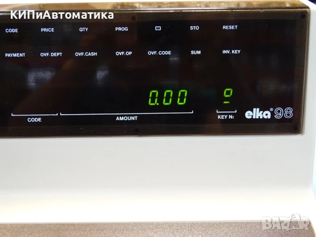 елка-каса електронно-регистрираща ELKA 98 220V 50Hz, снимка 10 - Друга електроника - 50504975