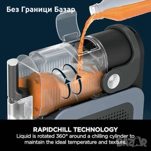 Нова Машина за замразени напитки Ninja Slush Maker WhisperChill с 5 програми, снимка 7 - Други - 52939008