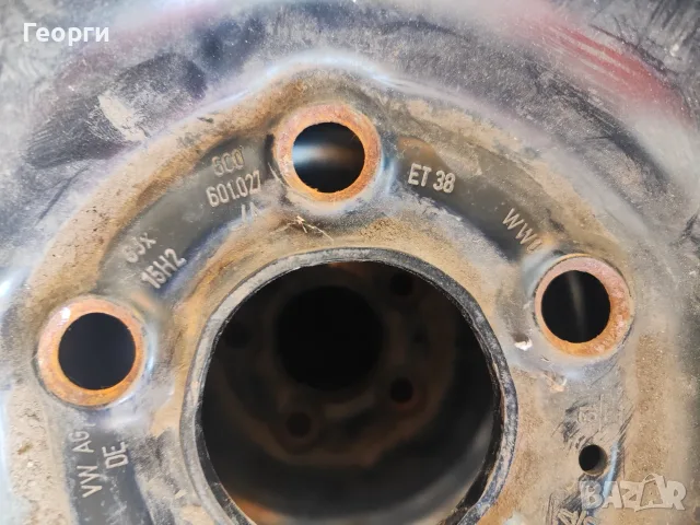 4бр.железни джанти за Opel 15цола, снимка 3 - Гуми и джанти - 55841674