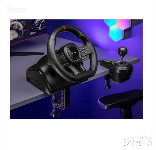 Волан симулатор + ръчка и педали, снимка 3 - Друга електроника - 53259964