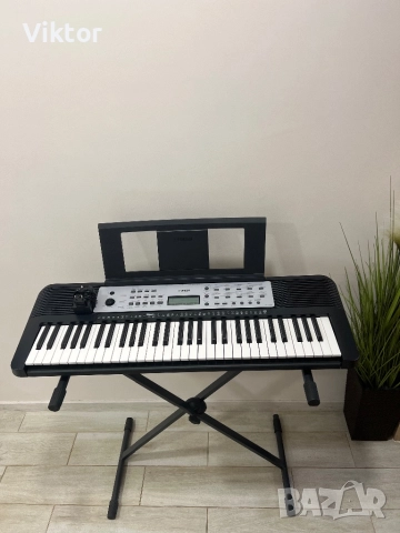Синтезатор/Пиано Yamaha YPT-270 + стойка, снимка 1