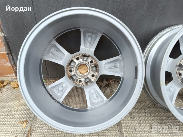 ОРИГИНАЛНИ джанти 17 '' 5x114,3 NISSAN QASHQAI J11 J10 / НИСАН Кашкай, снимка 12 - Гуми и джанти - 53648636
