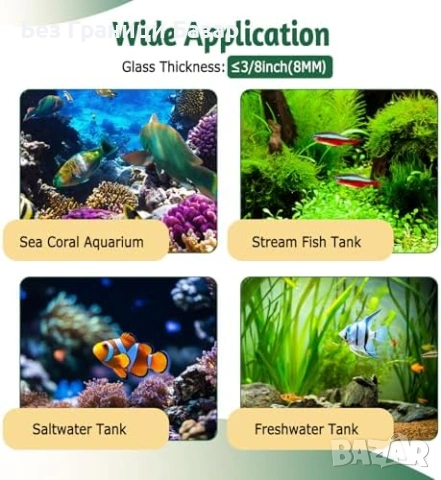 Нова помпа 9W вълногенератор за аквариум 2500L/H + контролер 3 режима, снимка 8 - Оборудване за аквариуми - 53520275