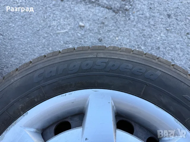 Железни джанти  за Mercedes Vito Viano с нови зимни гуми 205/65 R16C, снимка 7 - Гуми и джанти - 56023258