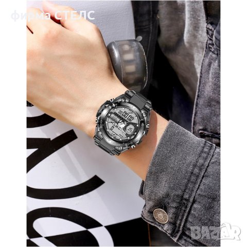 Мъжки часовник Lige Sports Watch, Водоустойчив, снимка 4 - Мъжки - 40246914