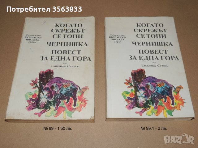 Когато скрежът се топи. Чернишка. Повест за една гора от Емилиян Станев, снимка 1