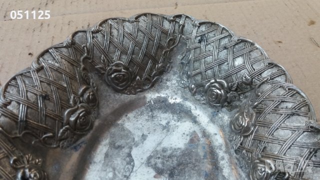 стара посребрена фруктиера , снимка 7 - Антикварни и старинни предмети - 42037688